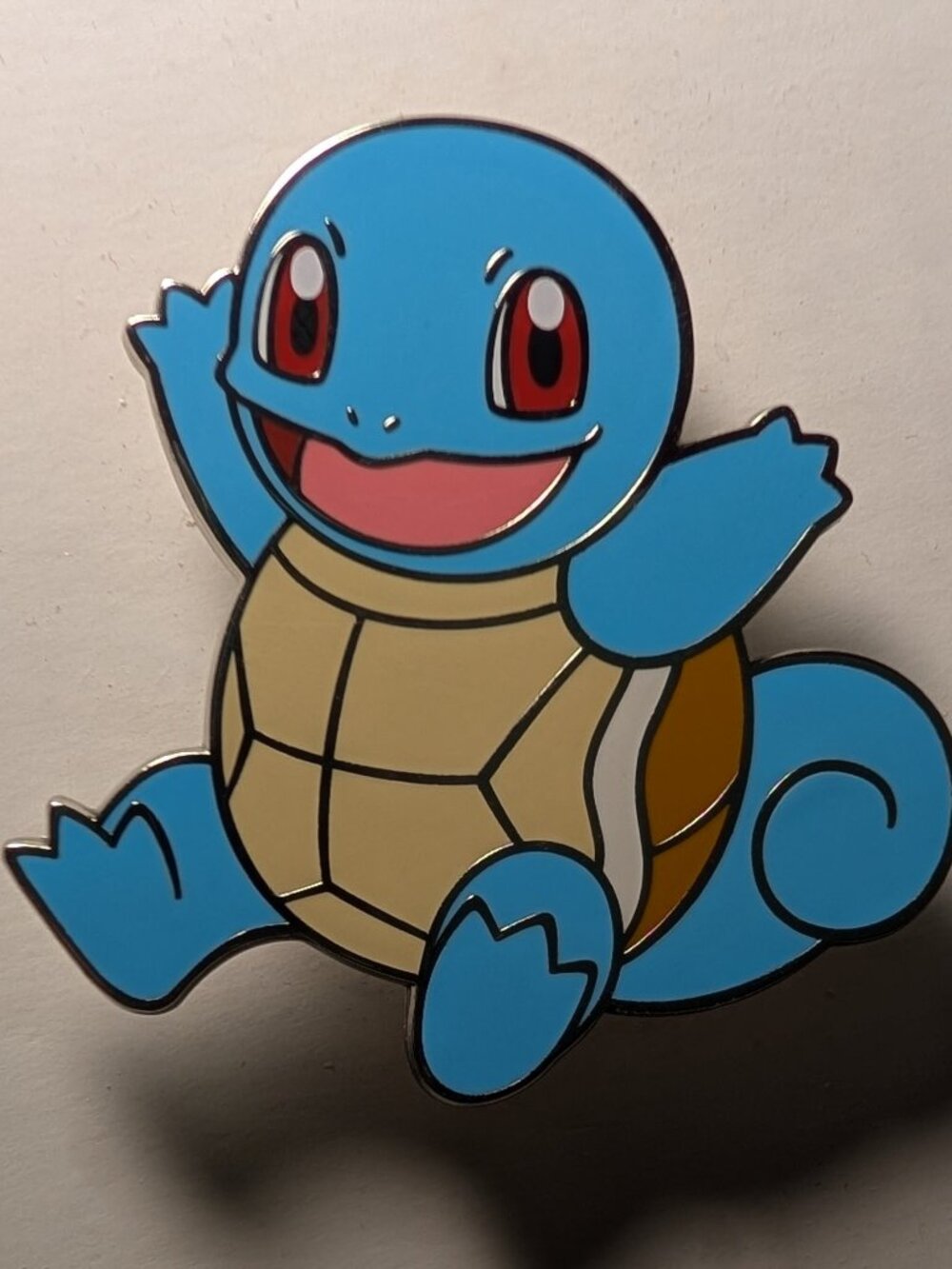 Pokemon TCG Squirtle Enamel Pin Official Nintendo Collectible Lapel Badge